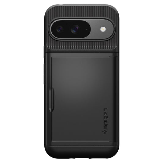 Case for Google Pixel 9/9 Pro, Spigen, Slim Armor CS, Black ACS07695 