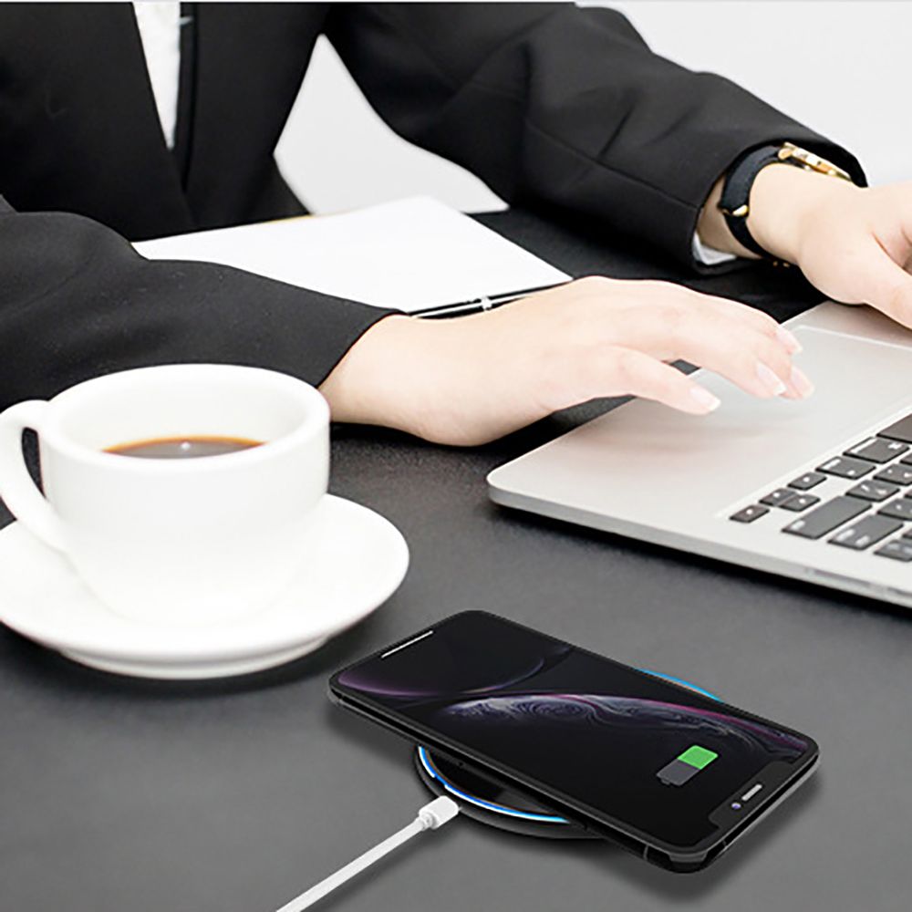 Wireless Network Charger Tech-Protect QI15W-C1, 15W, 1.67A, White THP1414