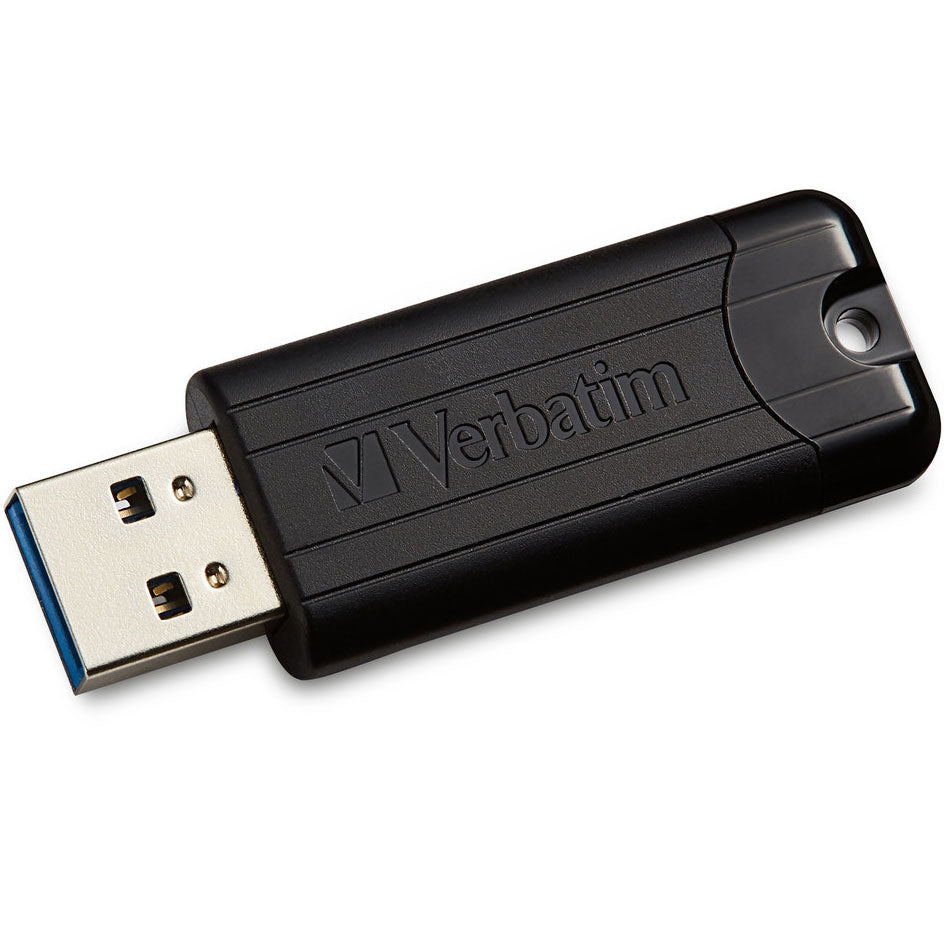 USB-A External Memory Verbatim Pinstripe, 64Gb 