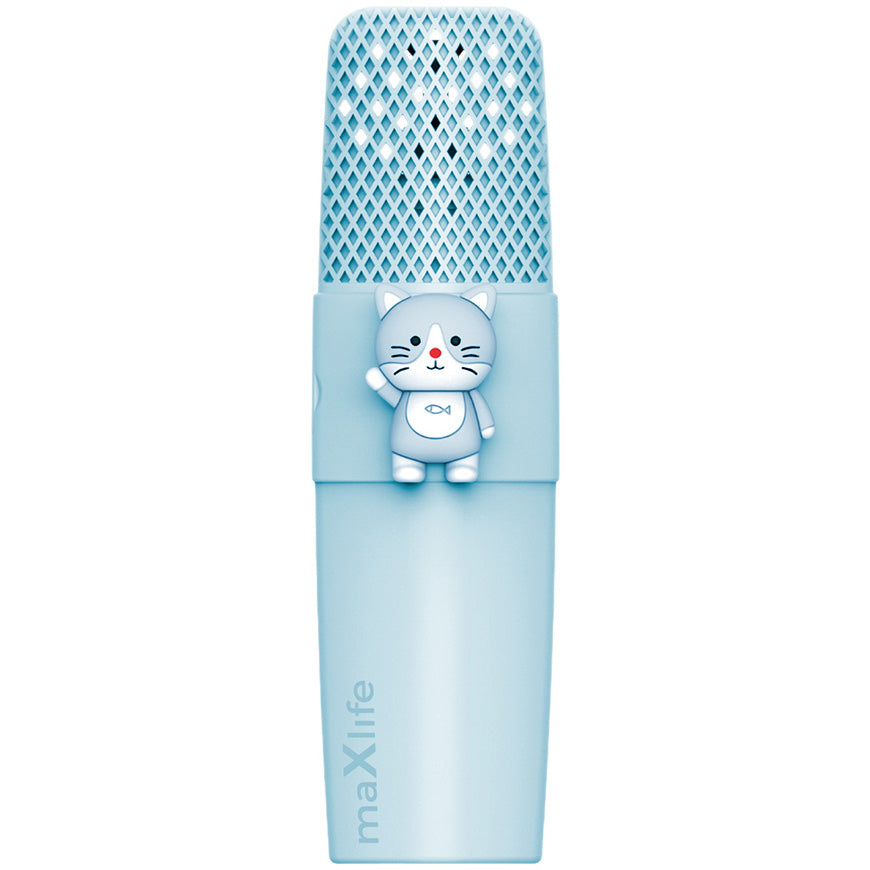 MaXlife Animal MXBM-500 Bluetooth Microphone, Blue 