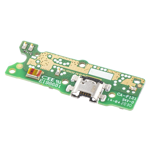 Plate with Charging Connector - Microphone Huawei Y5p, Service Pack 02353RJQ